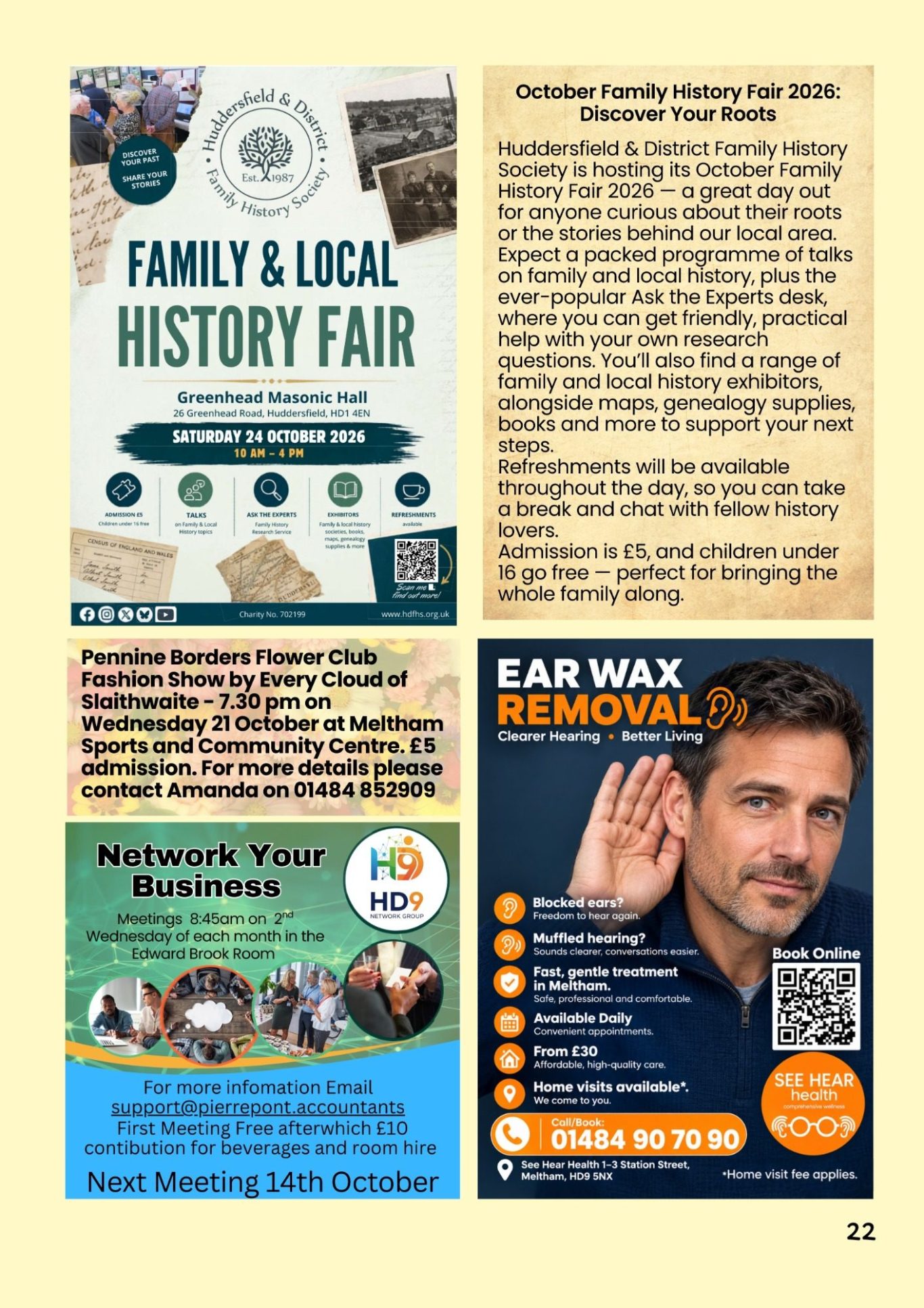October Family History Fair 2026