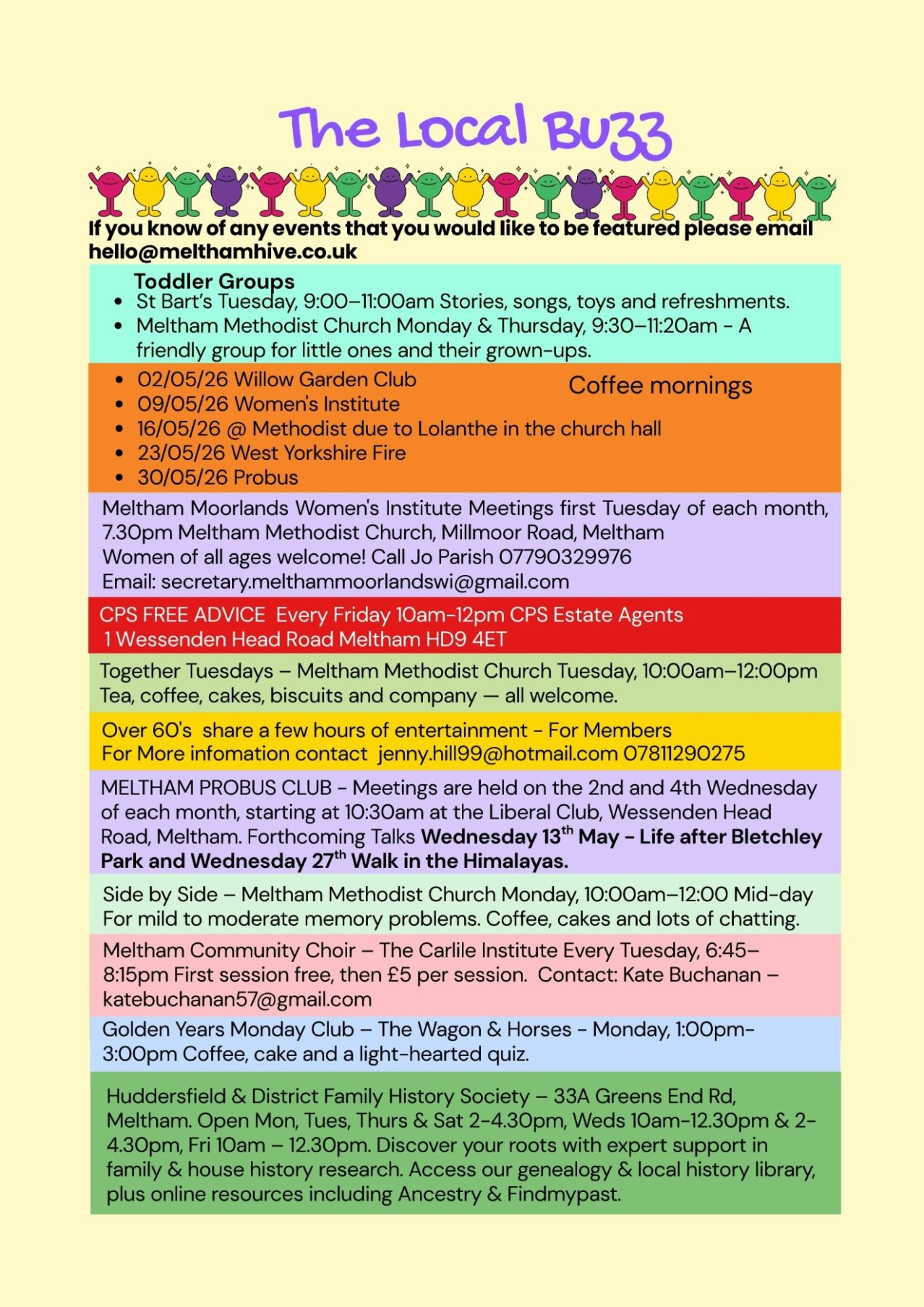 The Local Buzz - Meltham Hive Magazine May 2026