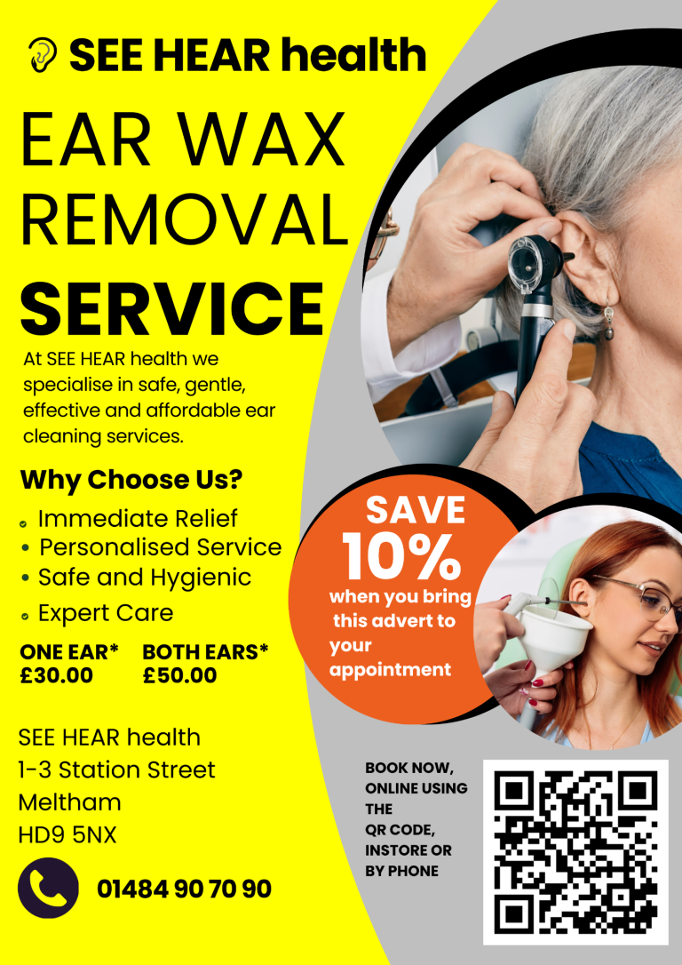 Ear Wax Removal in Meltham Ear Wax Removal in Meltham