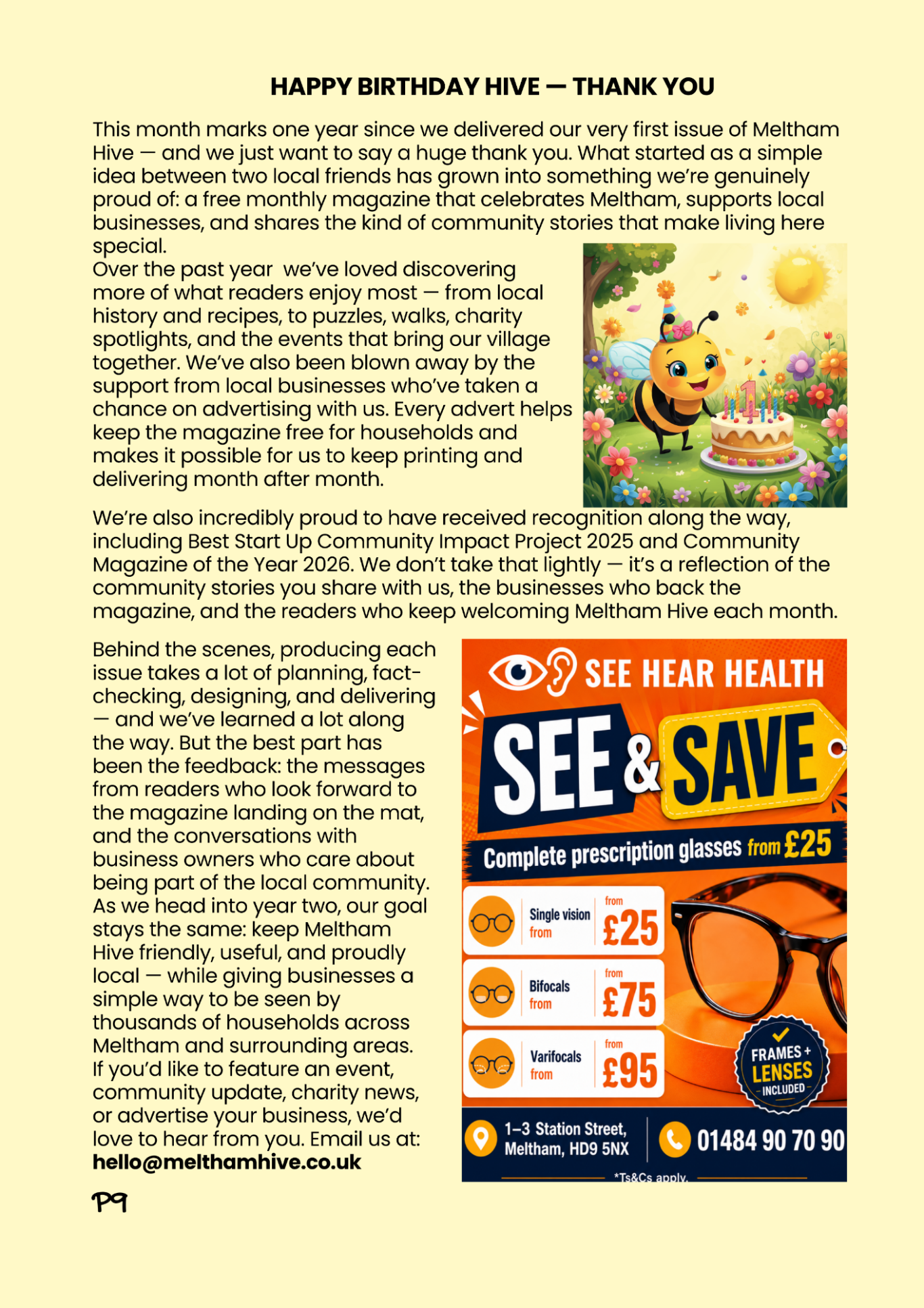 Meltham Hive June 2026. The Scarecrow Festival Review