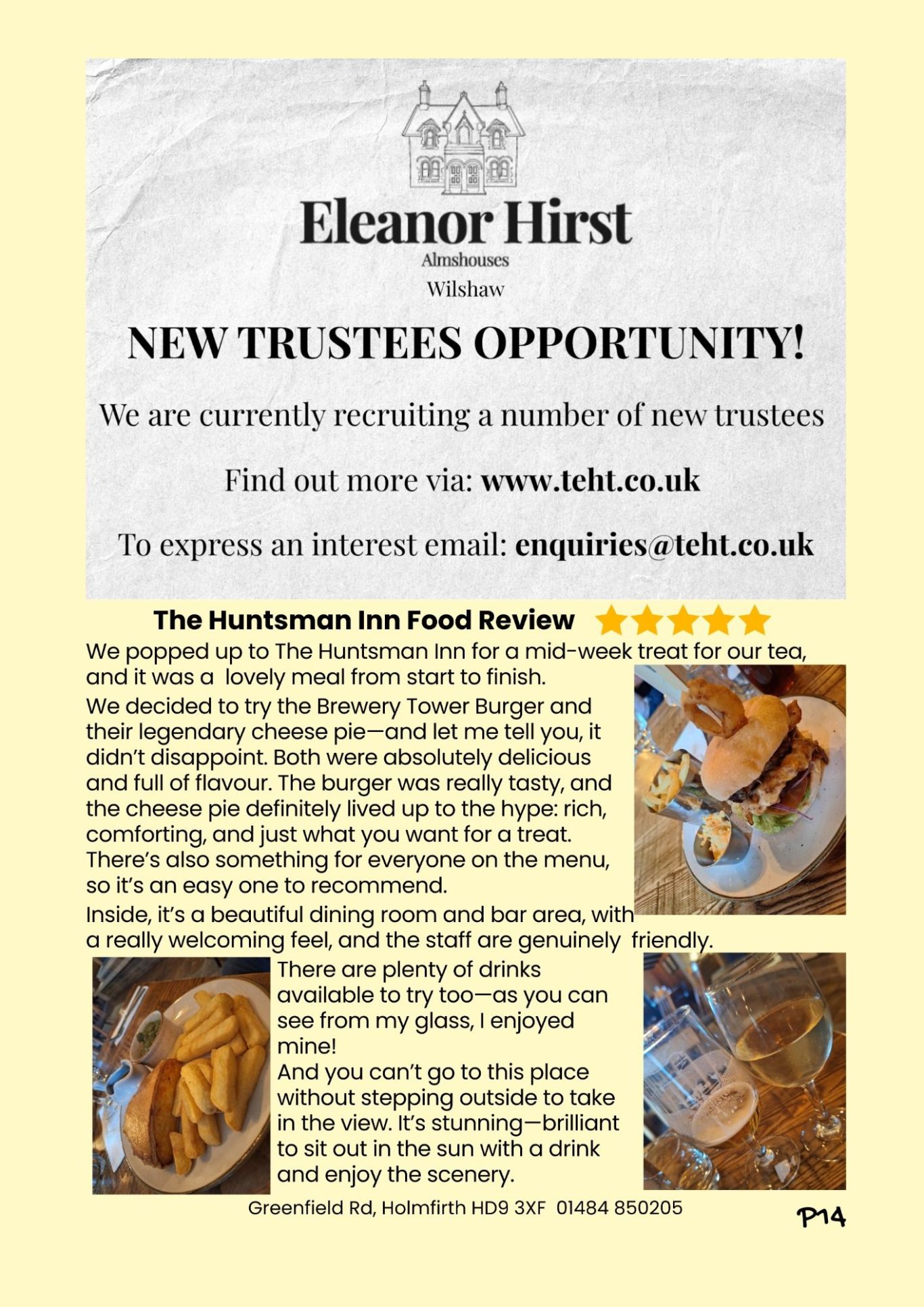 Meltham's local food review