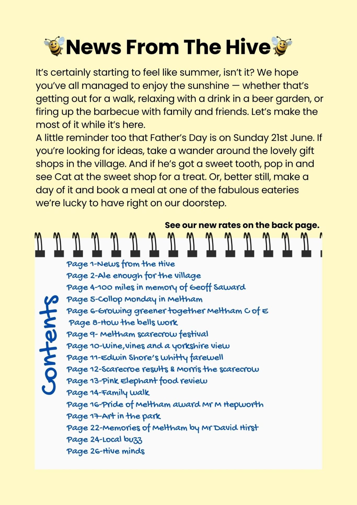 Meltham Hive June 2026, memories and news from Helme, Meltham, Netherthong and Wilshaw