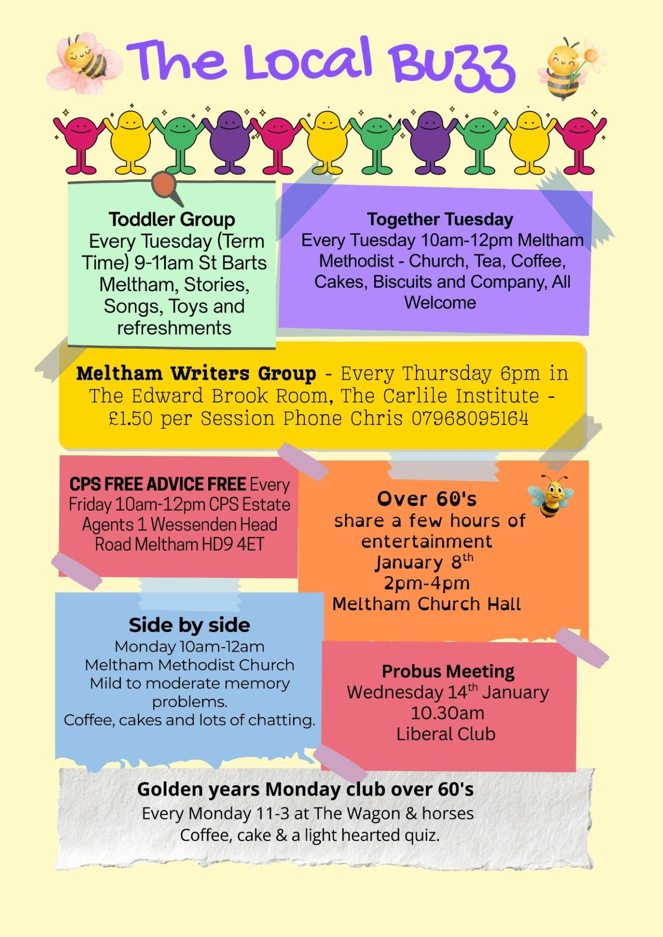 Meltham Hive Magazine January 2026 - Local Buzz