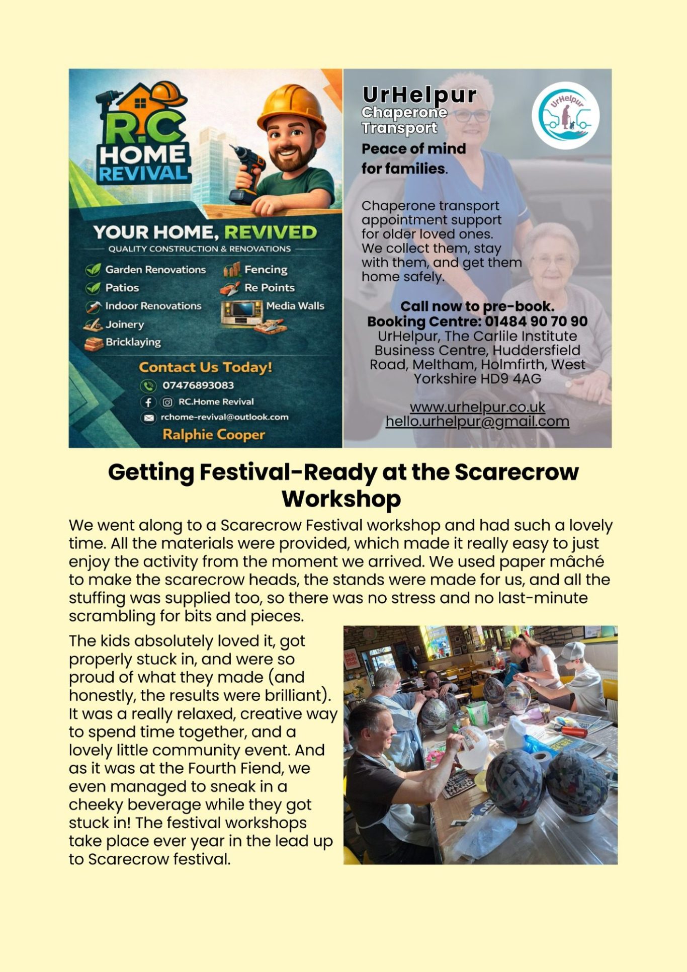 Meltham Hive Magazine May 2026