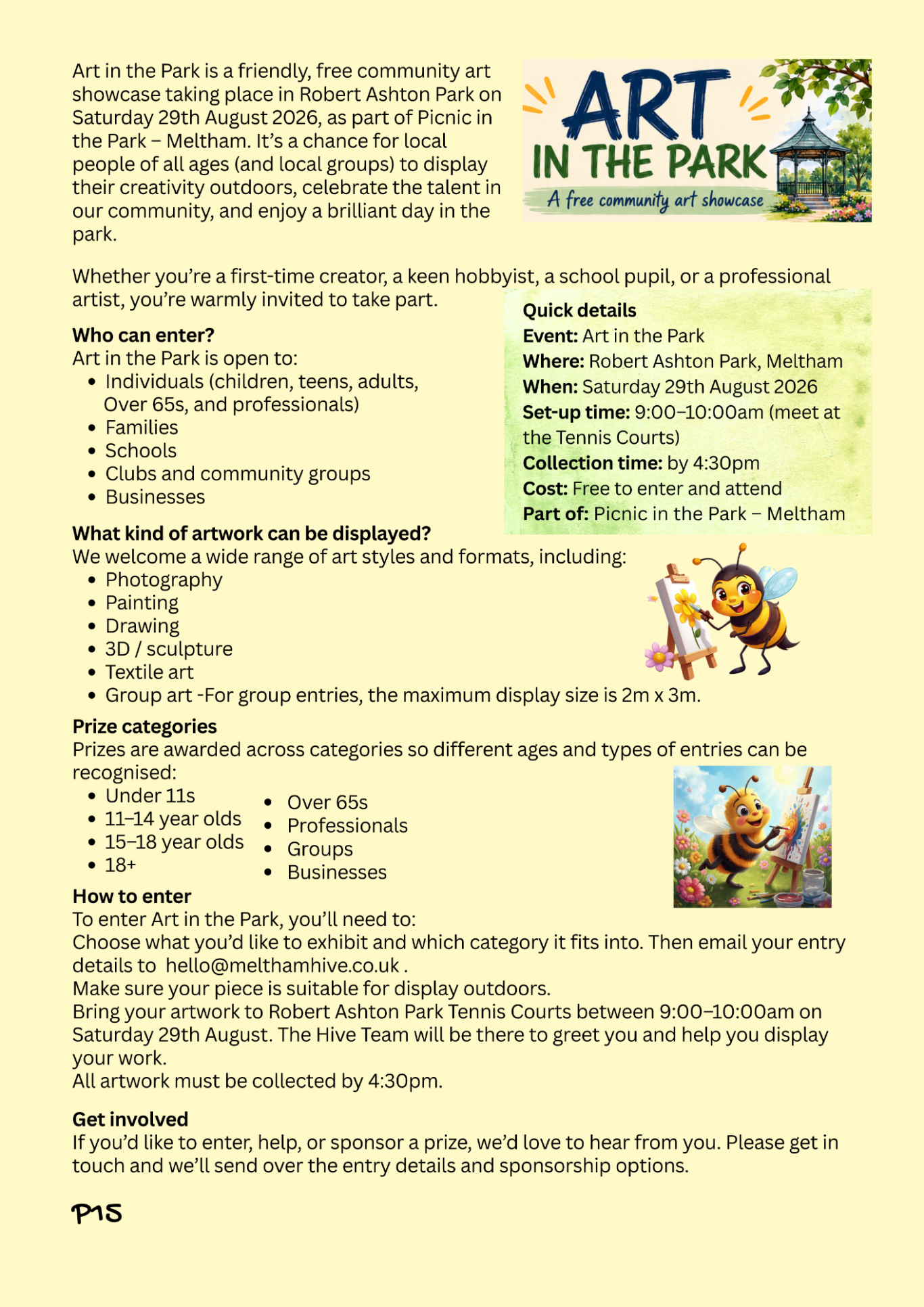 Meltham Hive June 2026. A walk around the Scarecrow Festival.