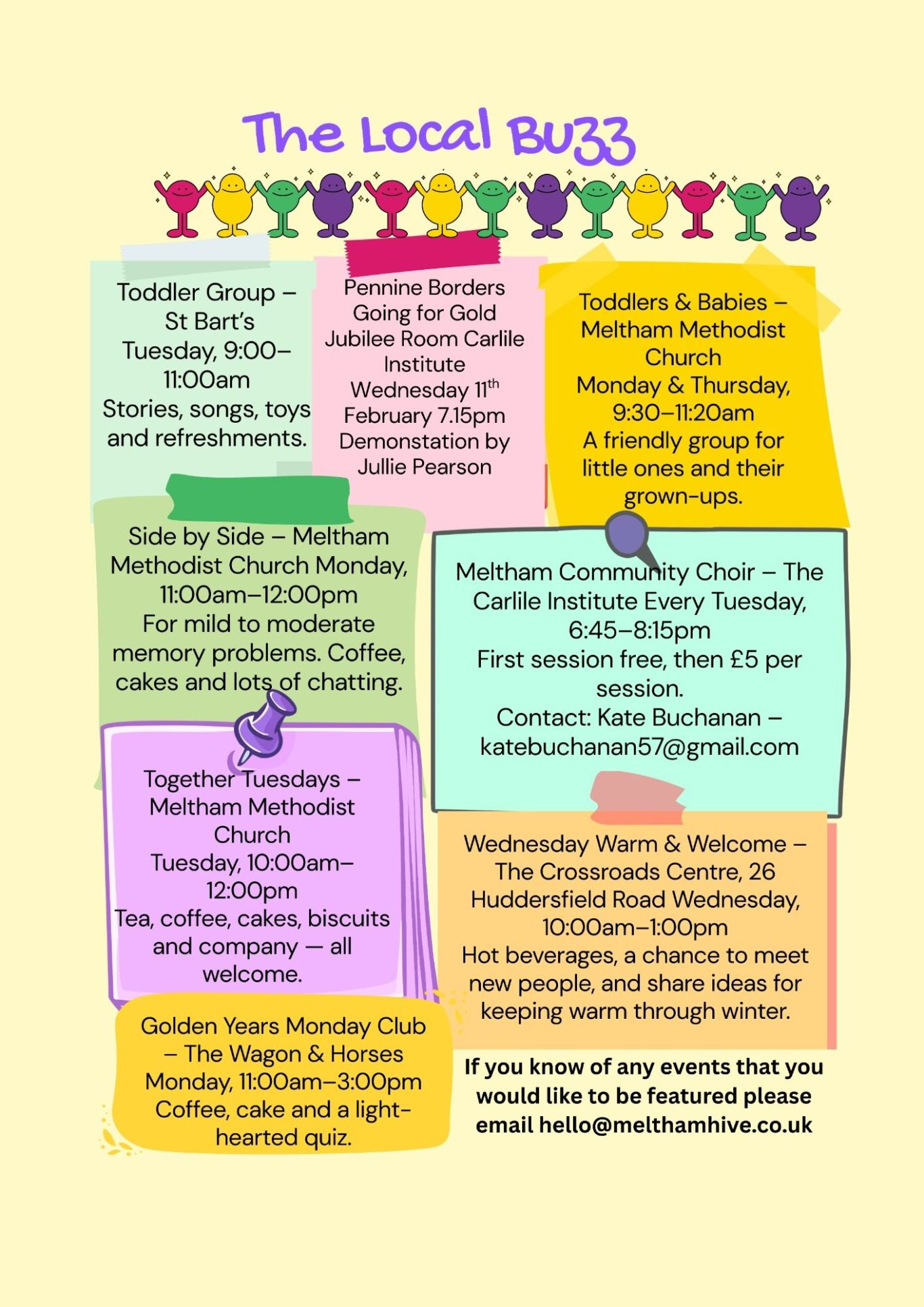 What's on in Meltham - The local buzz