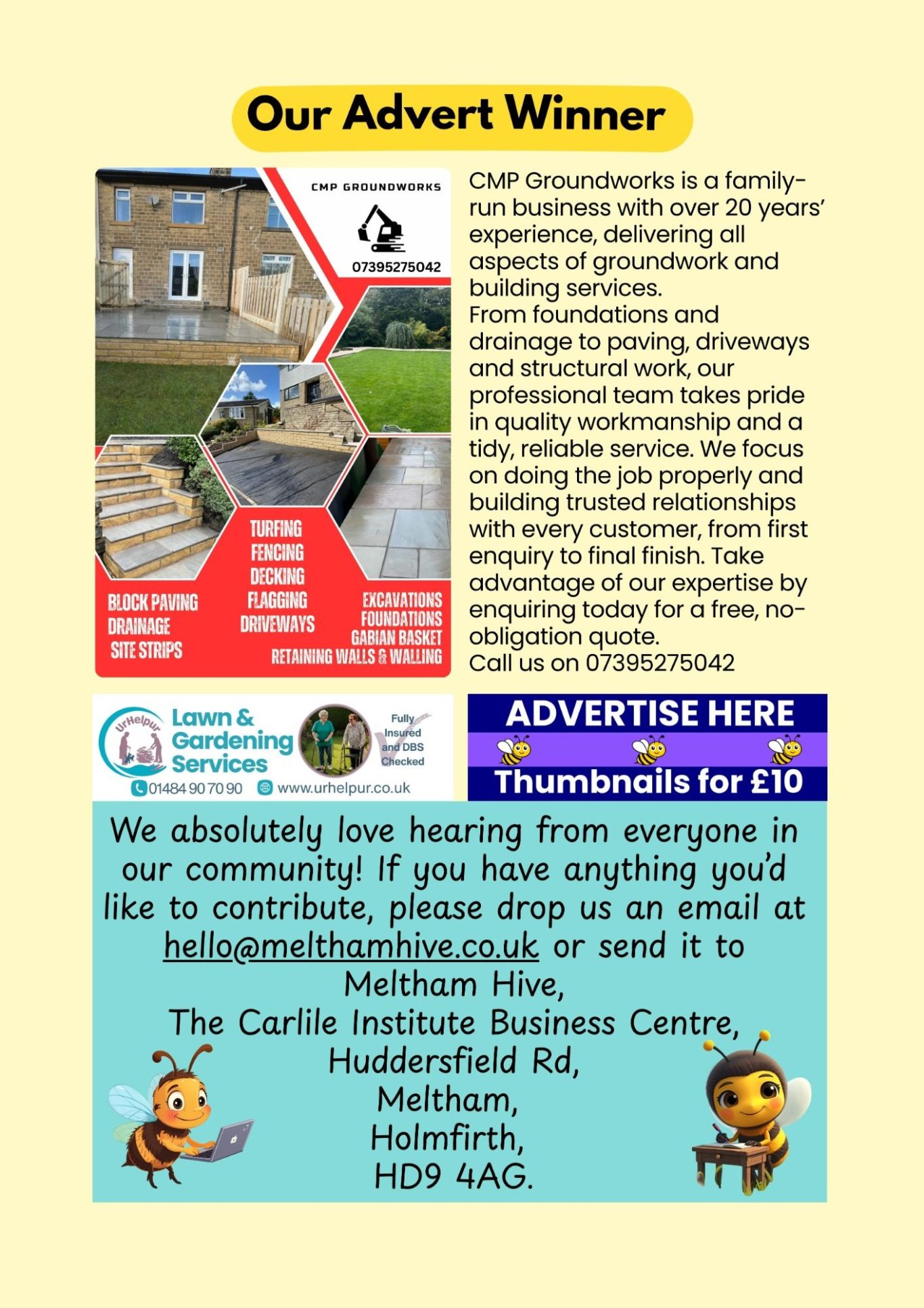 Meltham Hive Magazine May 2026