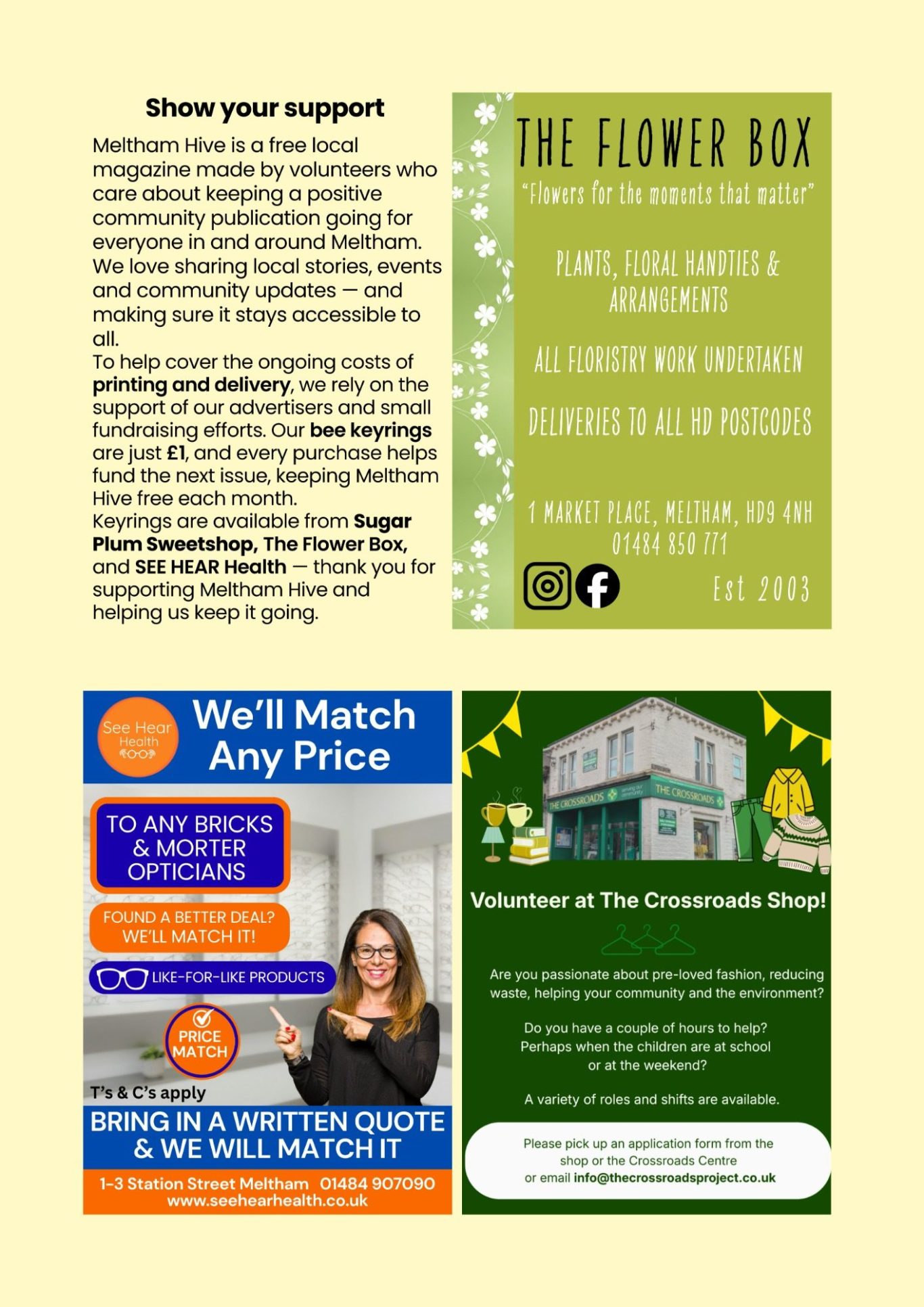 Meltham Hive Magazine May 2026