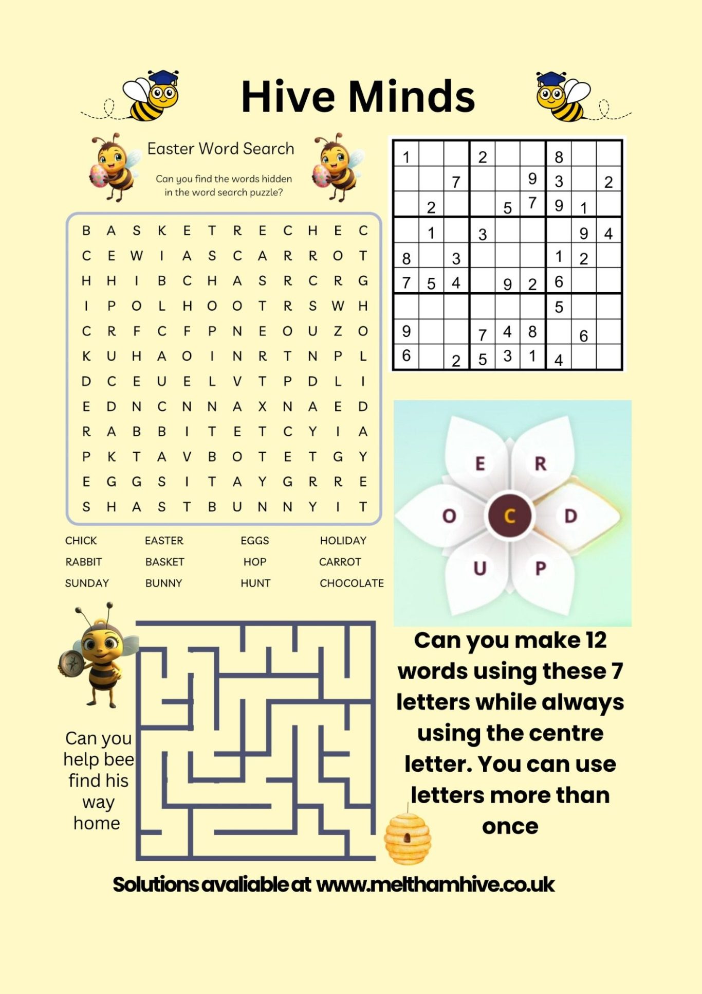 Meltham Hive, Meltham's Community Magazine for April - Hive Minds