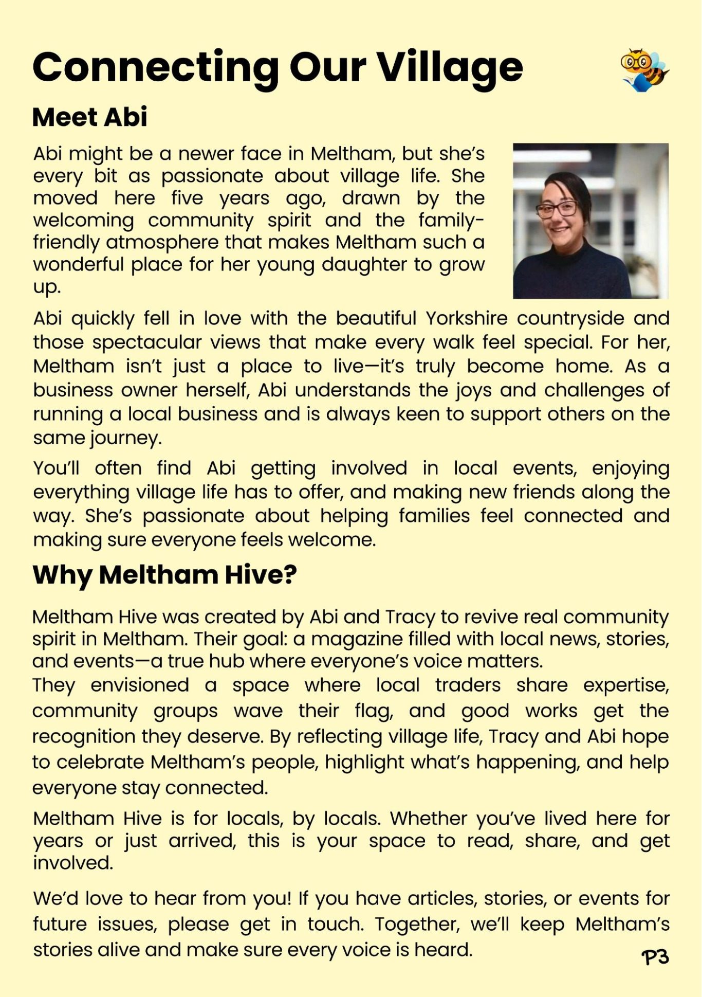 Learn more about Meltham Hive and the team who bring it to you.