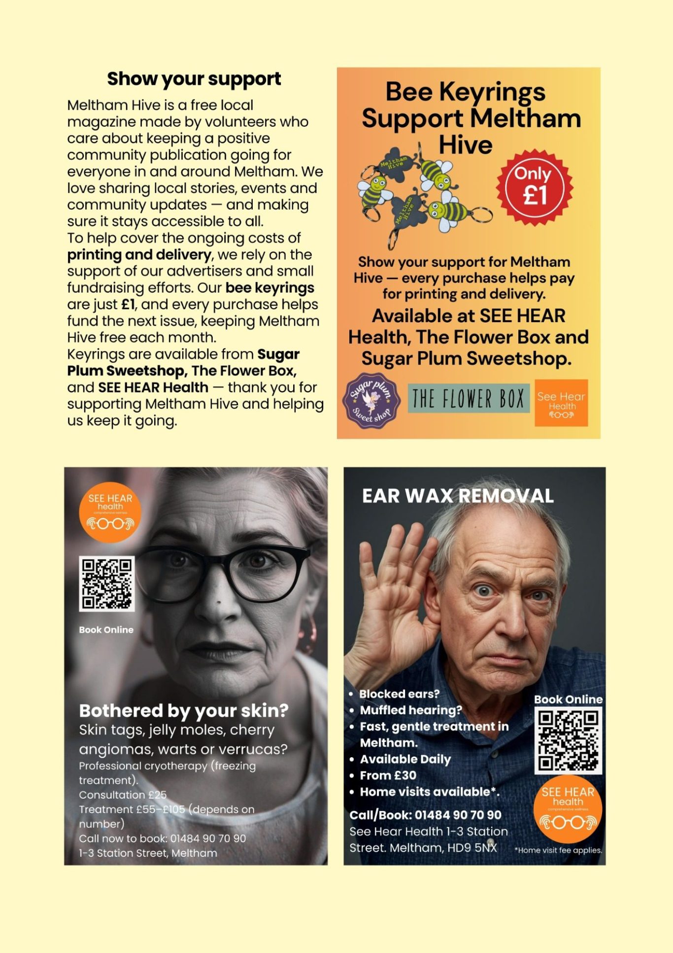 Meltham Hive, Meltham's Community Magazine for April